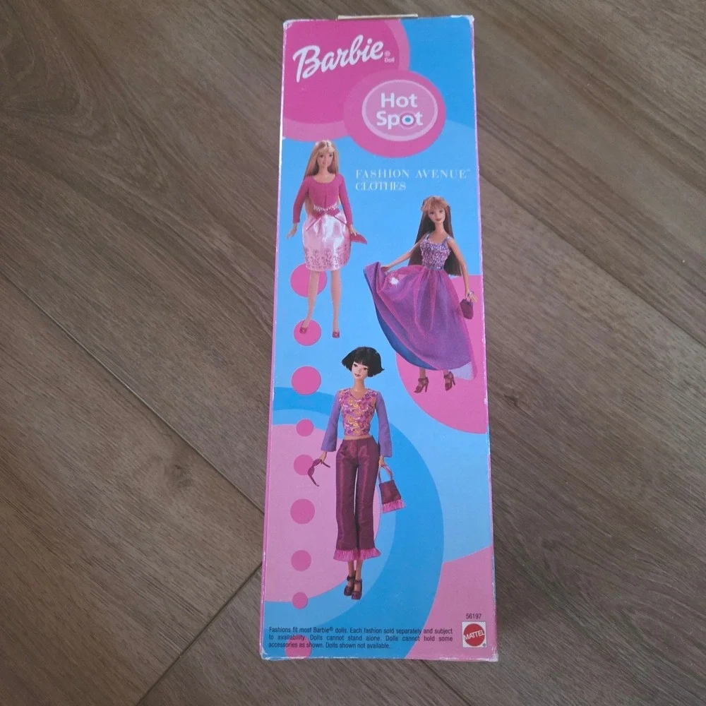 Mattel Barbie Hot Spot Doll 2001 Blonde Polka Dot Dress NIB‎ 56197